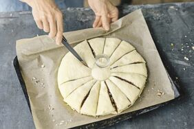 Falttechnik für Blumen Falttechnik für Blumen