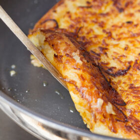 Rösti aus Pellkartoffeln Rösti aus Pellkartoffeln