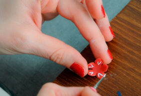 Blüten aus Fondant herstellen Kuchen Unterseite Rezepte Blüten-4