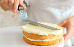 Motivtorten einstreichen Step 2 Motivtorten einstreichen Step 2