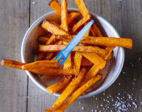 Süßkartoffel-Pommes zubereiten Step 4 Süßkartoffel-Pommes zubereiten Step 4