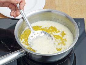 Butter klären Step 2 Butter klären Step 2