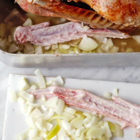 Gänsebraten mit Kürbisknödelfüllung Gänsebraten mit Kürbisknödelfüllung