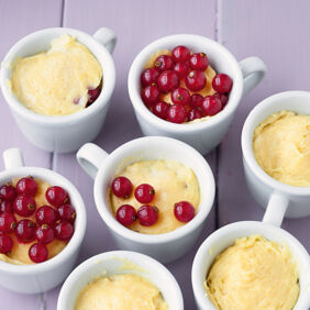 Johannisbeerkuchen mit Baiser Johannisbeerkuchen mit Baiser