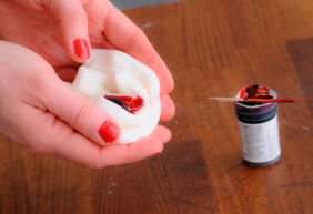 Blüten aus Fondant herstellen Kuchen Unterseite Rezepte Blüten-2