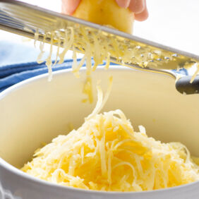 Rösti aus Pellkartoffeln Rösti aus Pellkartoffeln