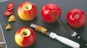 Gefllte Bratpfel mit Vanillesauce Gefllte Bratpfel mit Vanillesauce