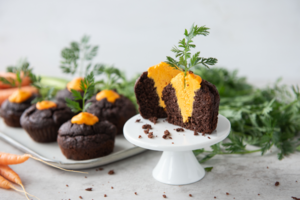 Karotten-Cupcakes