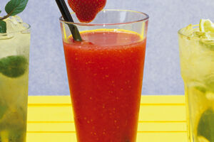 Eiskalter Sommergenuss: Strawberry-Daiquiri