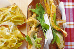 Käse-Frittata-Sandwich