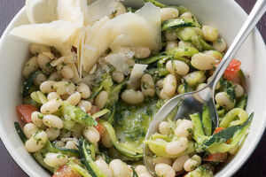 Bohnen-Zucchini-Salat