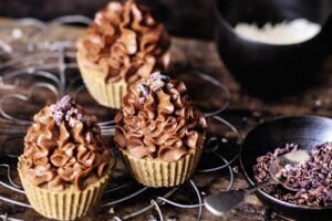 Cupcakes mit Schoko-Frosting