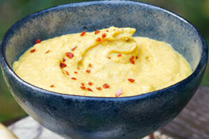 Orientalisches Kichererbsenmus