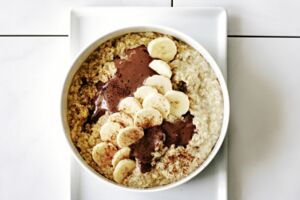Bananen-Schoko-Porridge