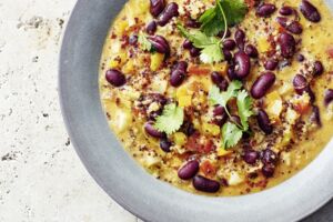 One-Pot-Quinoa mit Bohnen