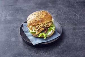 Kräuterseitling-Burger