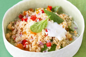 Couscous-Spinat-Salat