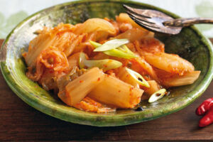Kimchi, eingelegter Chinakohl