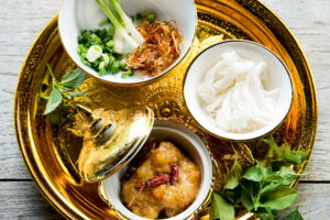 Süßes Chili-Curry (Nam Prik Khanom Jin)