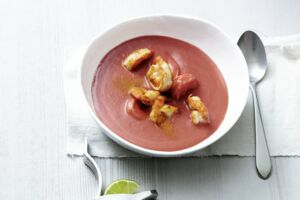 Rote-Bete-Mango-Suppe