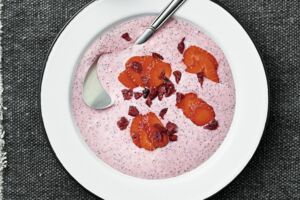 Erdbeer-Mohn-Suppe
