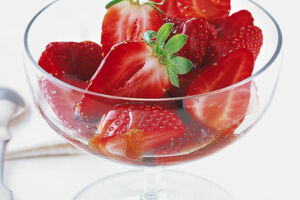 Balsamico-Erdbeeren