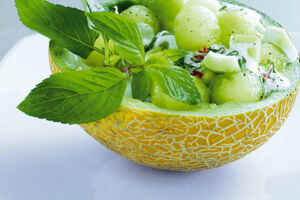 Melonen-Gurken-Salat