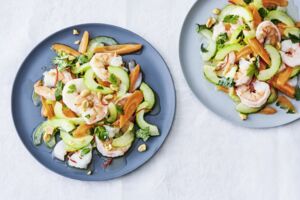 Garnelen-Möhren-Salat
