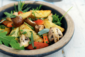 Backkartoffel-Salat