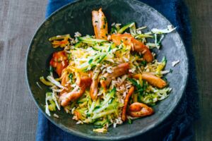 Geflügel-Reis-Salat