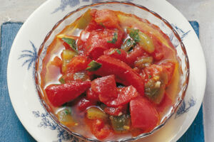 Paprika-Tomaten-Gemüse