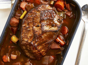 Zutaten für Rinderschmorbraten Rezept