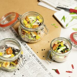 Linsen-Nudel-Salat mit Halloumi