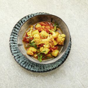 Indisches Kartoffel-Blumenkohl-Curry