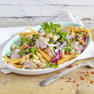 Thunfisch-Süßkartoffel-Salat