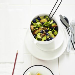 Spinat-Röstbrot-Salat