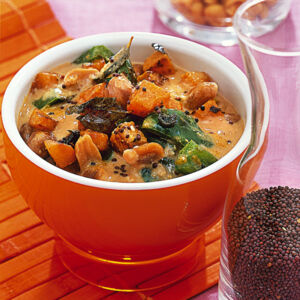 Erdnuss-Gemüse-Curry