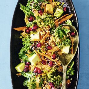 Grünkohl-Quinoa-Salat