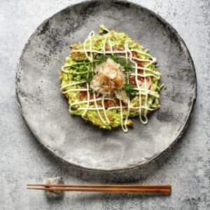 Okonomiyaki - Japanische Pfannkuchen
