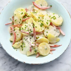 Kartoffel-Gorgonzola-Salat