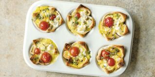 Tomaten-Toast-Muffins Tomaten-Toast-Muffins