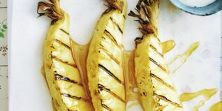 Gegrillte Ananas