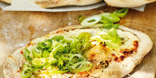 Frühlingszwiebel-Dinnete