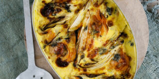 Chicorée-Süßkartoffel-Auflauf Chicorée-Süßkartoffel-Auflauf