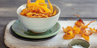 Kürbis-Chips
