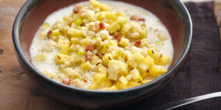 Gerstensuppe mit Pastinaken