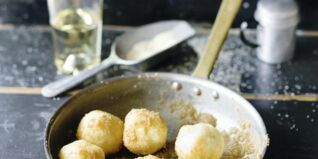 Mini-Kartoffelknödel mit Spitzkohl