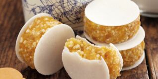 Aprikosen-Frühstücksoblaten Aprikosen-Frühstücksoblaten