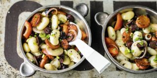 Bohnen-Chorizo-Salat Bohnen-Chorizo-Salat