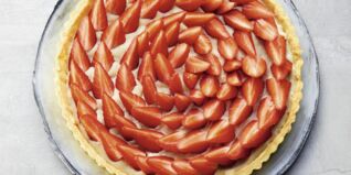 Erdbeertarte mit Erythrit Erdbeertarte mit Erythrit